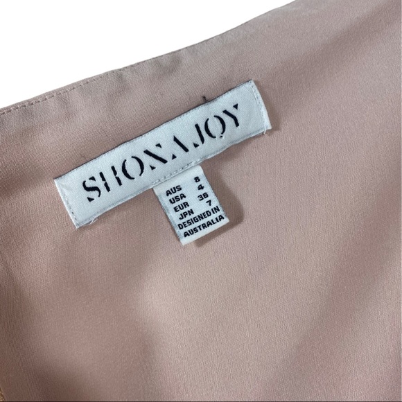 Shona Joy Core Knot Draped Dress - Picture 7 of 9